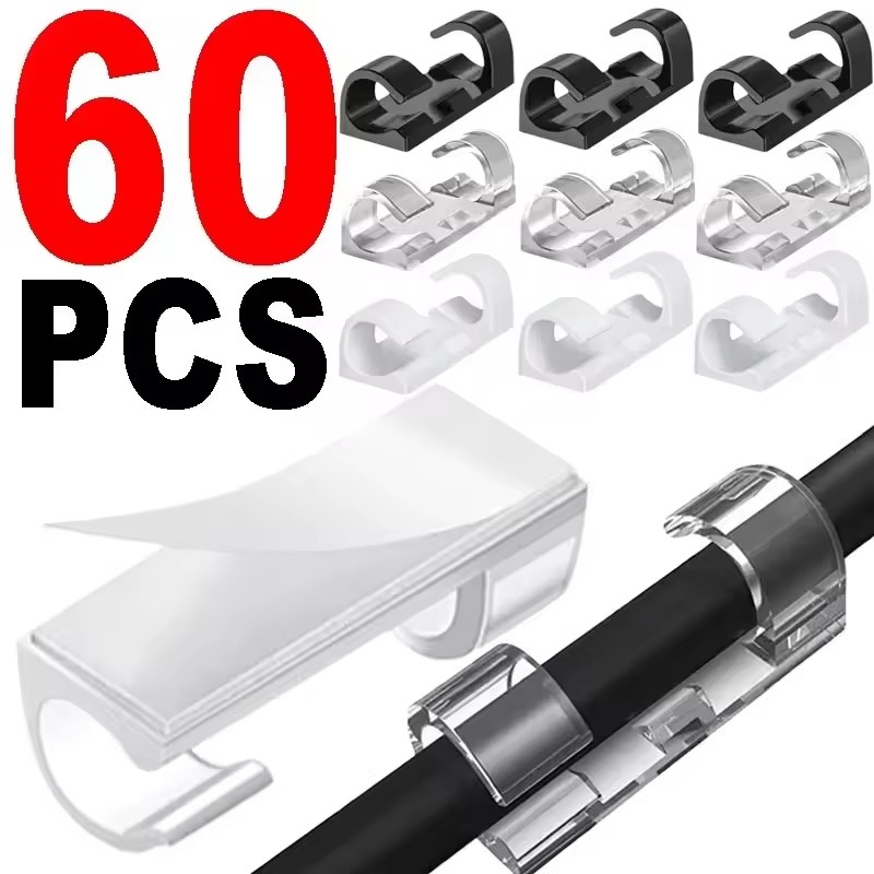 Cable Organizer - Organizzatore per cavi, supporto per cavi,