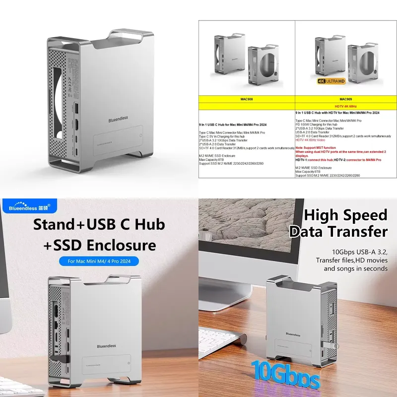 Usb Hub - AP01 per Mini M4 Stand Hub