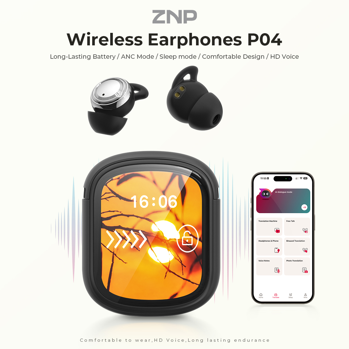 Auricolari ZNP P04 per il Sonn - Wireless Charger recensione e prezzo