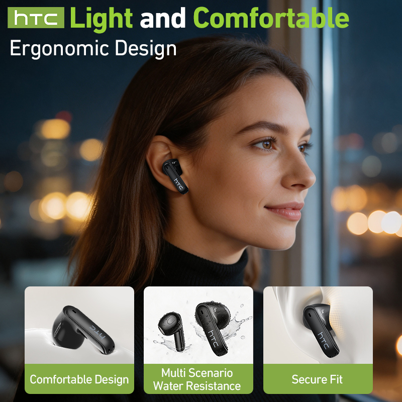 Auricolari TWS da gioco HTC NE - Headphones Wireless recensione e prezzo