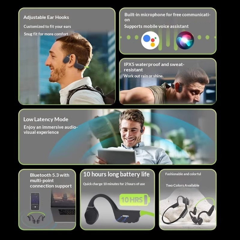 Auricolari a conduzione ossea  - Headphones Wireless recensione e prezzo
