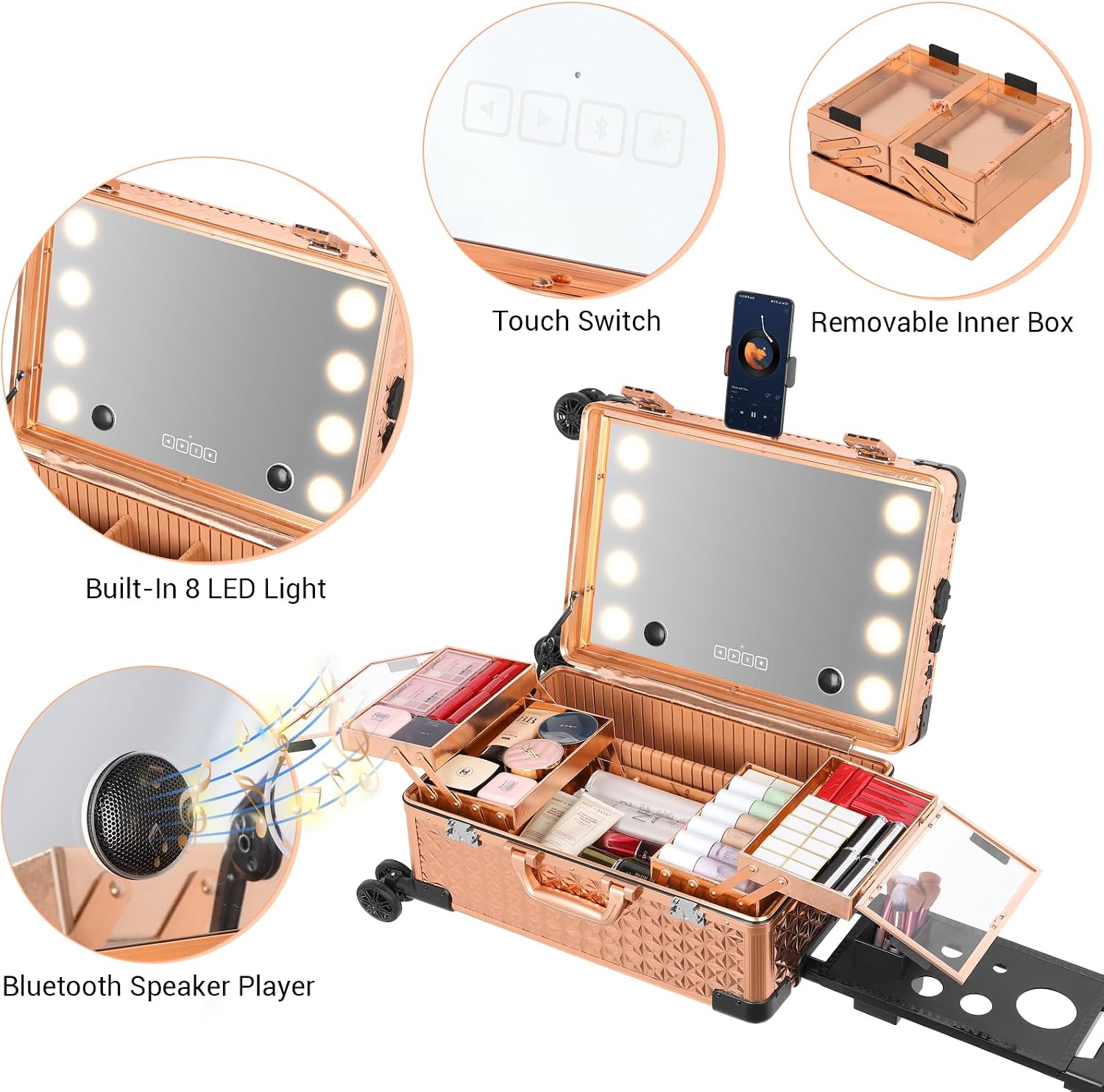 Organizer Cosmetico Profession - Bluetooth Speaker recensione e prezzo