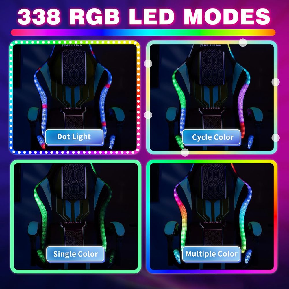 Sedia da Gaming con Luci LED,  - Bluetooth Speaker recensione e prezzo