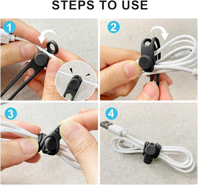 10 pezzi di fascette in silico - Cable Organizer recensione e prezzo