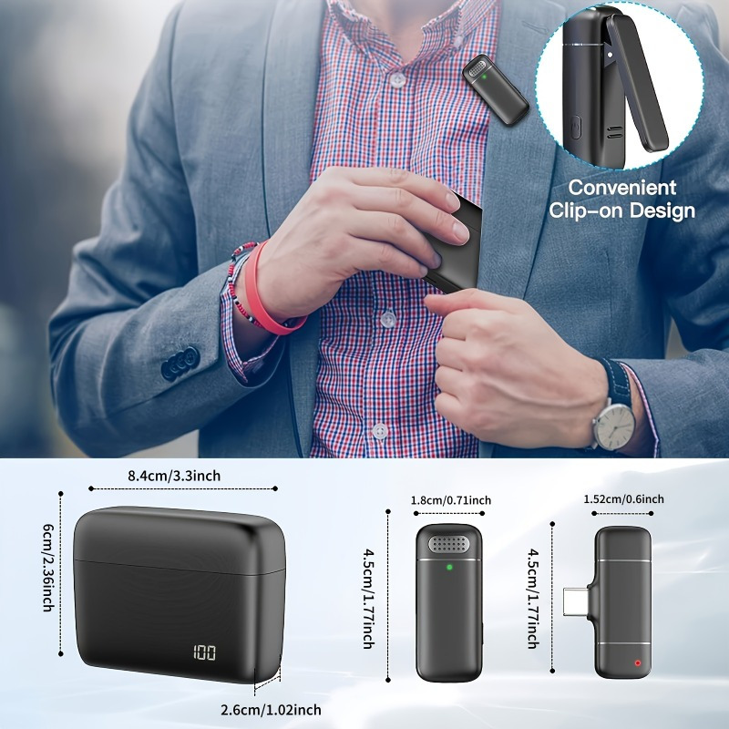 Microfono Lavalier Wireless co - Wireless Charger recensione e prezzo