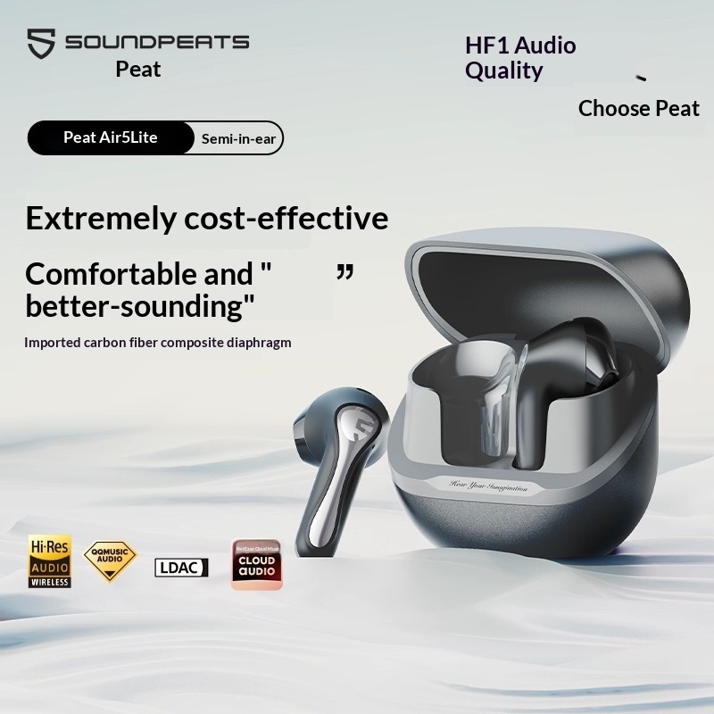 SoundPEATS Air5 Lite Auricolar - Headphones Wireless recensione e prezzo