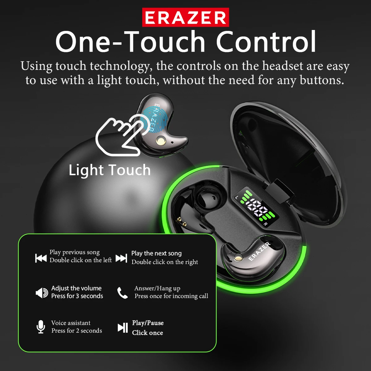 Cuffie Bluetooth In-Ear EARZER - Wireless Charger recensione e prezzo