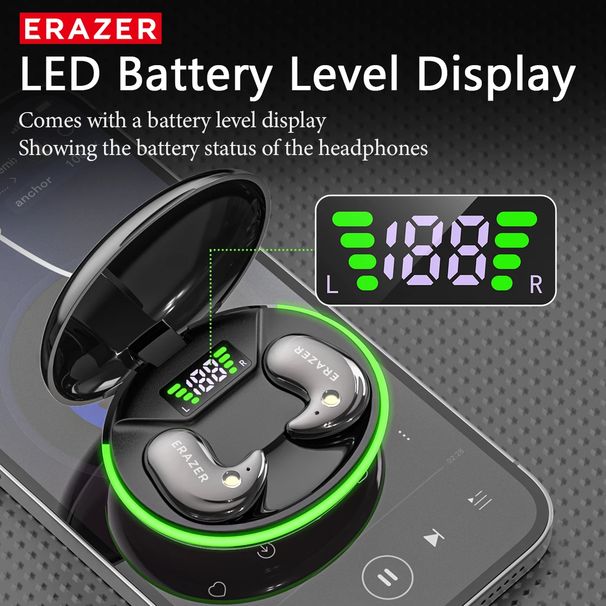 Cuffie Bluetooth In-Ear EARZER - Wireless Charger recensione e prezzo