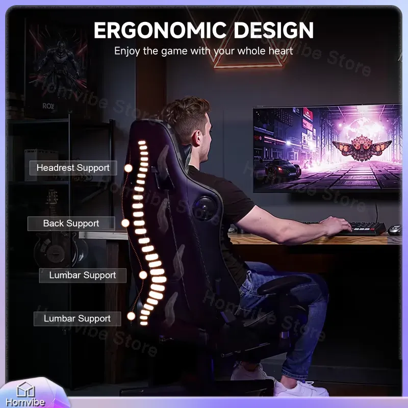 Sedia da Gaming Ergonomica con - Bluetooth Speaker recensione e prezzo