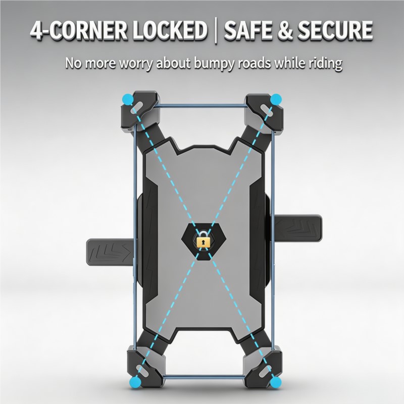 Supporto per Telefono da Moto  - Phone Holder recensione e prezzo